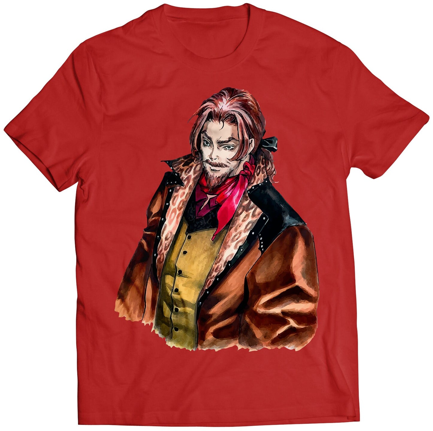 Julius Belmont Castle Vania Aria of Sorrow Premium Unisex T-shirt (Vectorized Design)