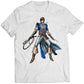 Richter Belmont V2 Castle Vania: The Dracula X Chronicles Premium Unisex T-shirt (Vectorized Design)
