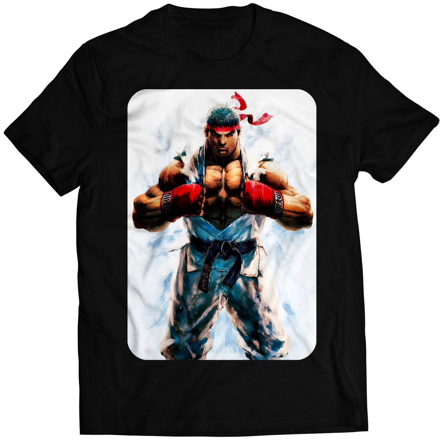 Serious Ryu Premium Unisex T-shirt (Vectorized Design) Very cerio!