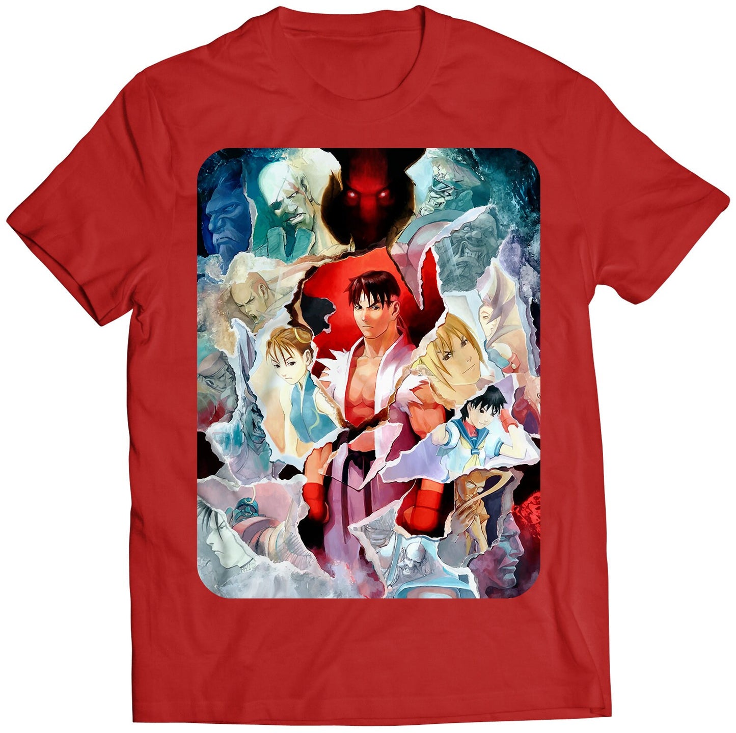 Fighting On The Streets Zero 2 Japanese Cover Premium Unisex T-shirt (Vectorized Design)