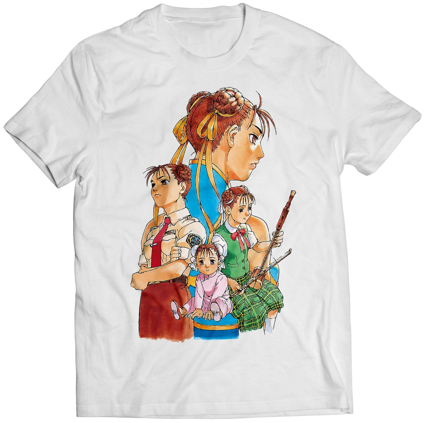 Chun Li Family Premium Unisex T-shirt (Vectorized Design)