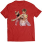 Dan Training With Waifu Premium Unisex T-shirt (Vectorized Design)