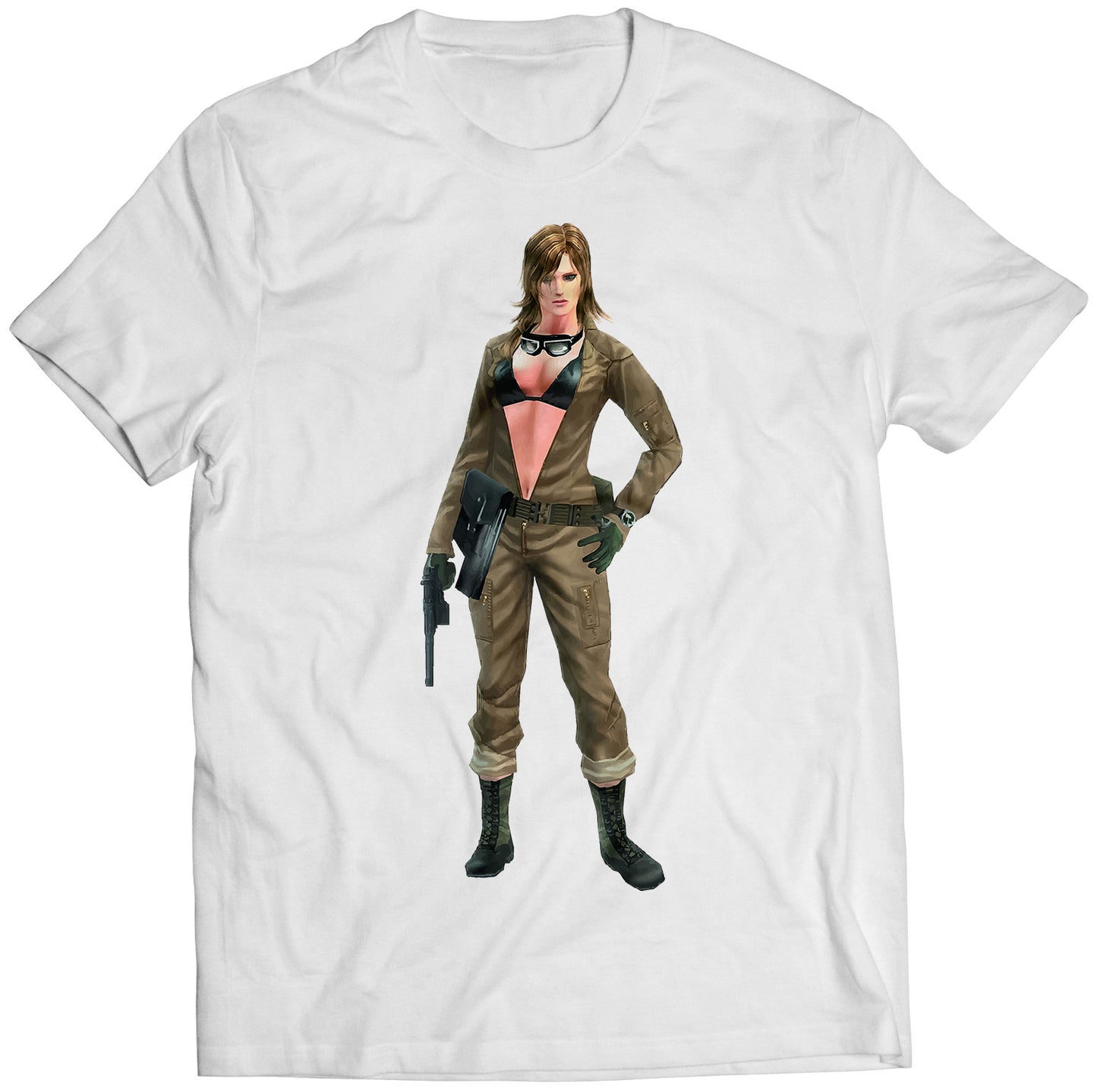 Eva MGS Snake Eater Premium Unisex T-shirt (Vectorized Design)