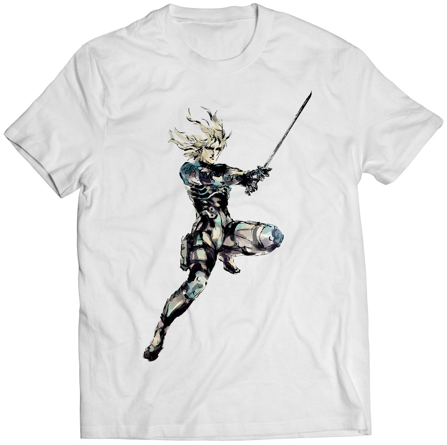 Raiden V2 MGS Sons Of Liberty Premium Unisex T-shirt (Vectorized Design)