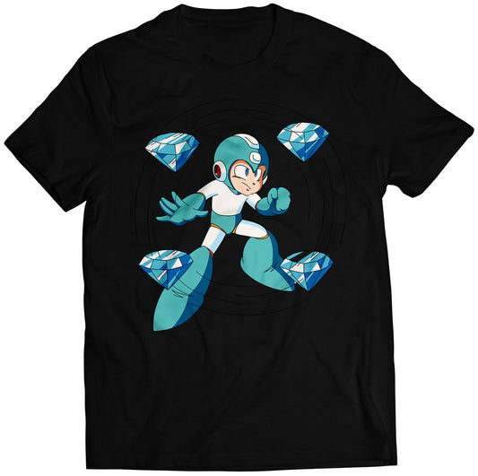 Jewel Satellite Mega Boy Rockman Premium Unisex T-shirt (Vectorized Design)