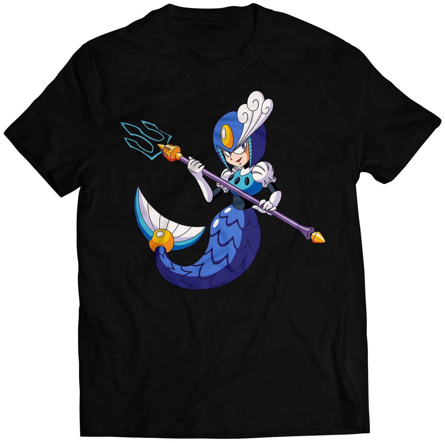 Splash Mega Boy Rockman Premium Unisex T-shirt (Vectorized Design)