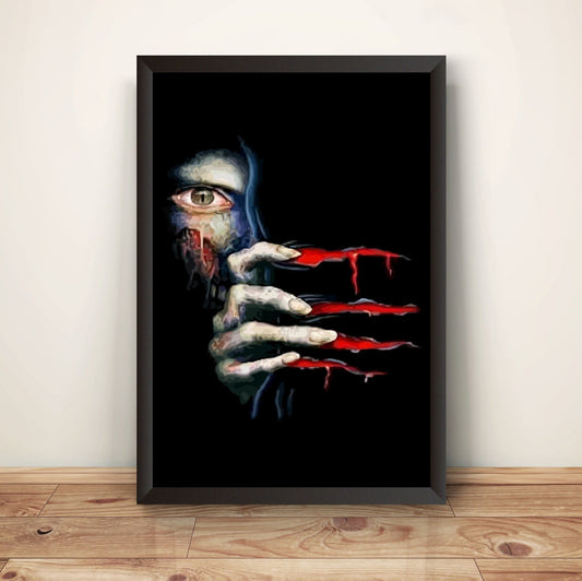 RE2 Classic Zombie RARE Poster (Vectorized Design)