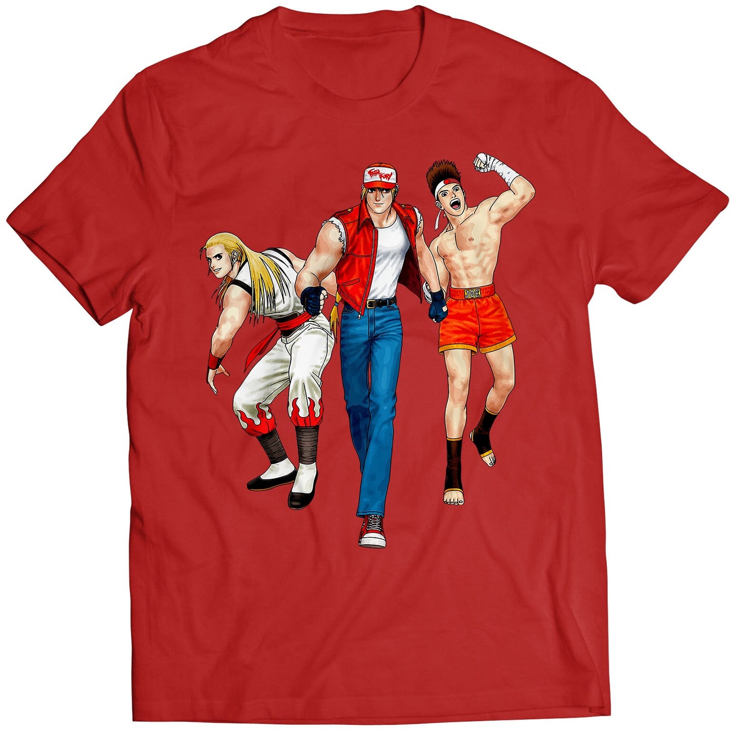 Team Fatal Fire KOF98 Premium Unisex T-shirt (Vectorized Design)