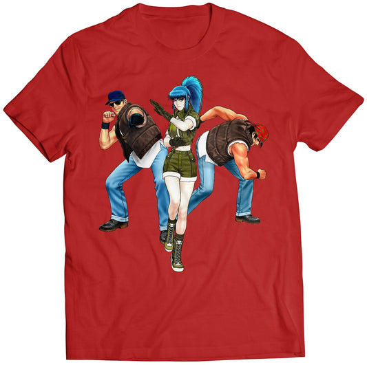 Team Ikari Warriors KOF98 Premium Unisex T-shirt (Vectorized Design)