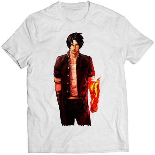 Kyo Kusanagi Promo KOF98 Premium Unisex T-shirt (Vectorized Design)