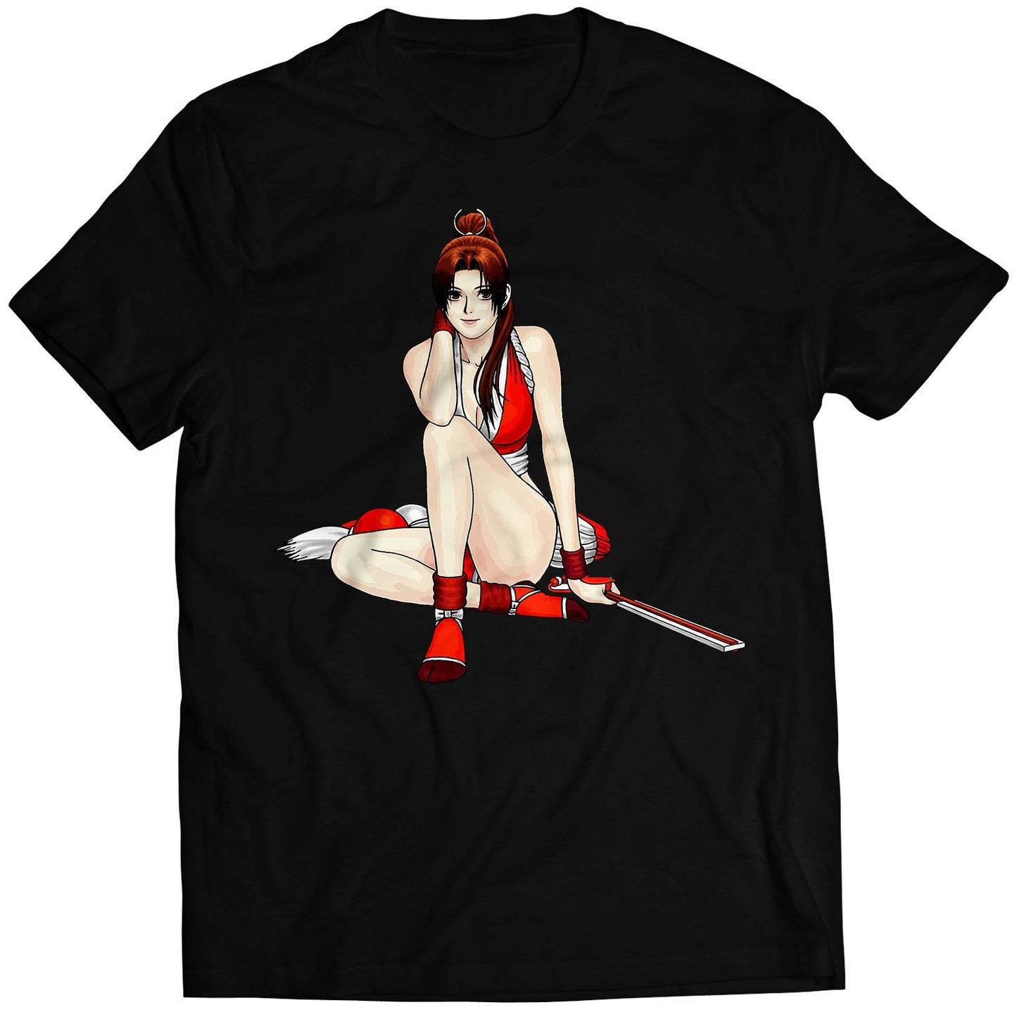 Mai Shiranui KOF98 Premium Unisex T-shirt (Vectorized Design)