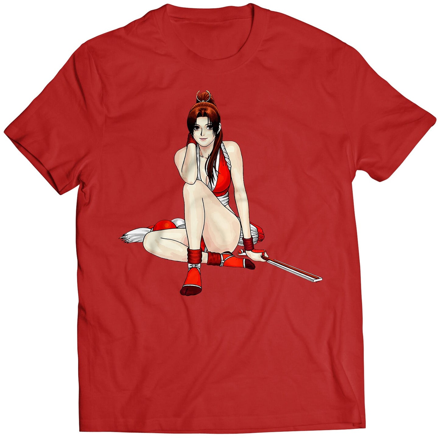 Mai Shiranui KOF98 Premium Unisex T-shirt (Vectorized Design)