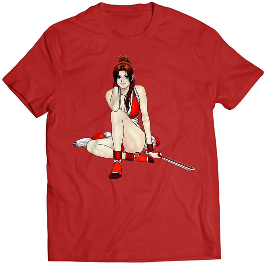 Mai Shiranui KOF98 Premium Unisex T-shirt (Vectorized Design)