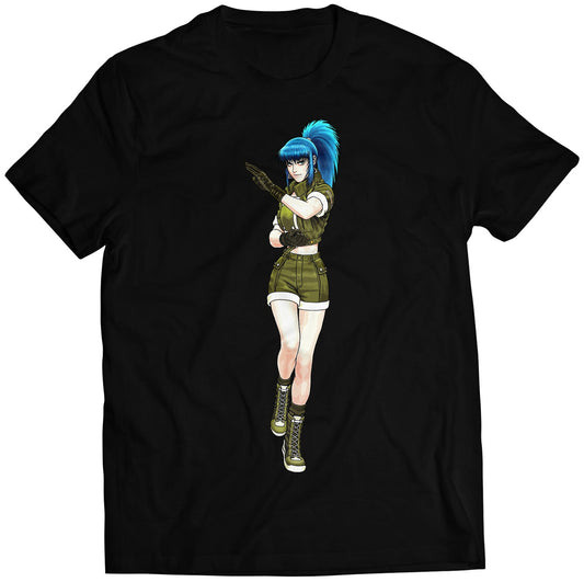 Leona Heidern KOF98 Premium Unisex T-shirt (Vectorized Design)