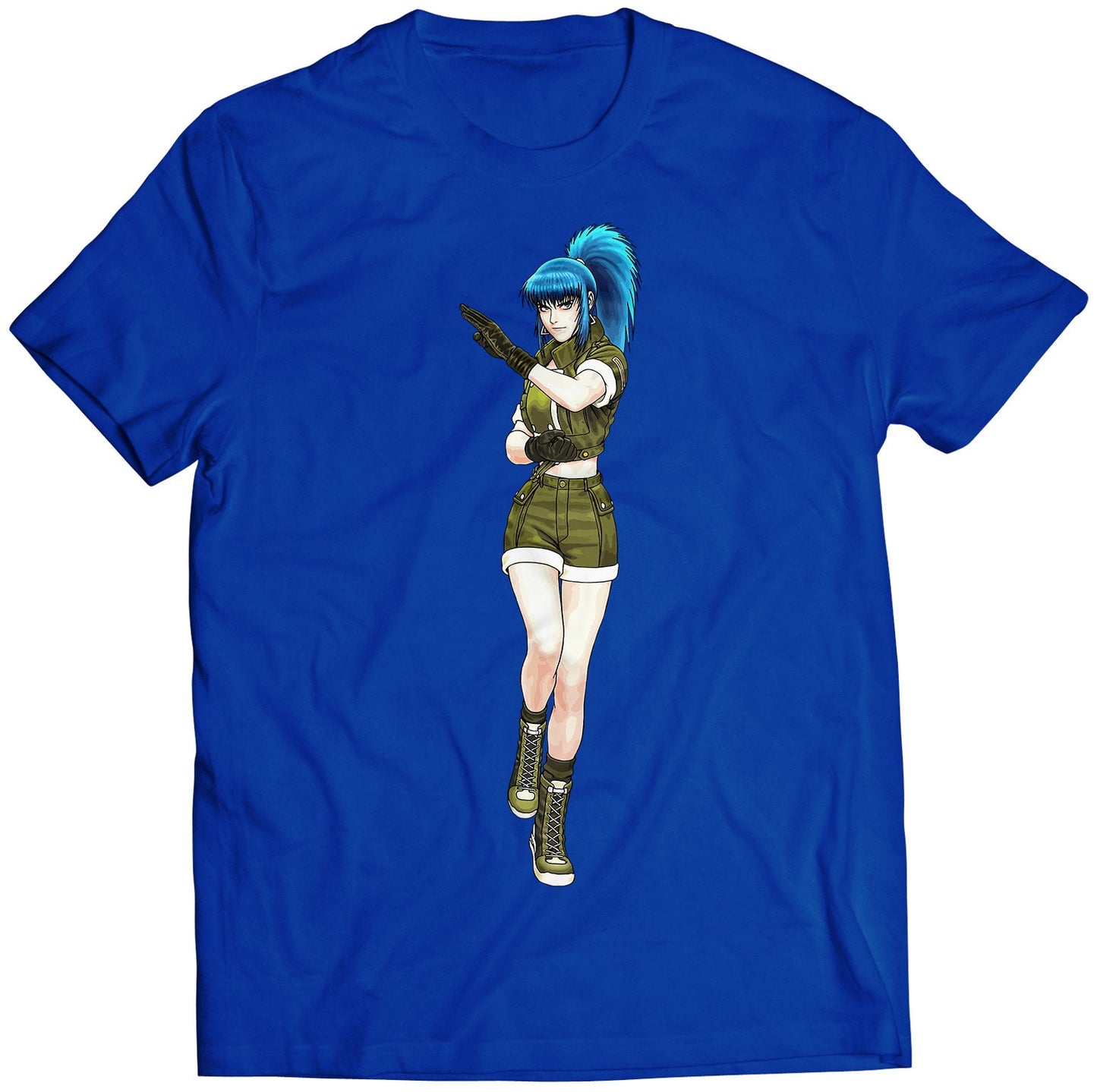 Leona Heidern KOF98 Premium Unisex T-shirt (Vectorized Design)