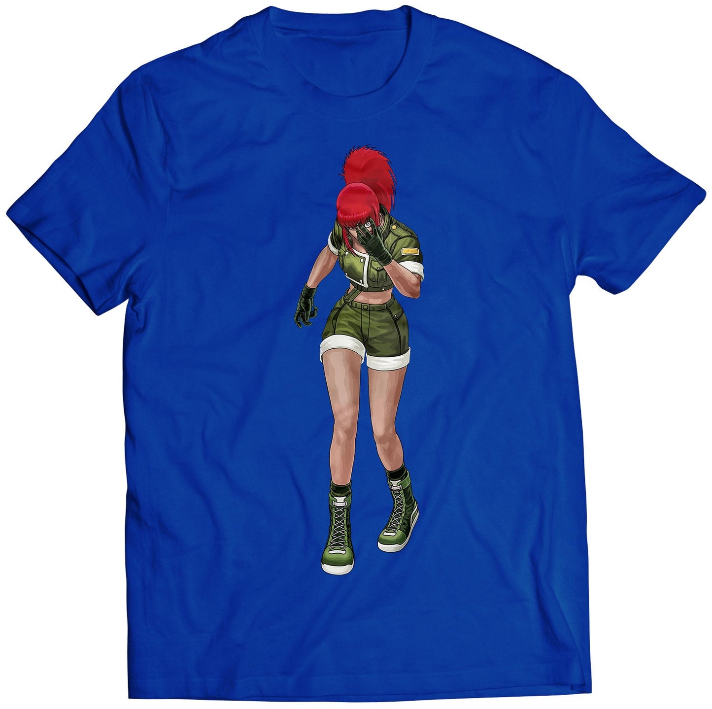 Orochi Leona KOF98 Premium Unisex T-shirt (Vectorized Design)