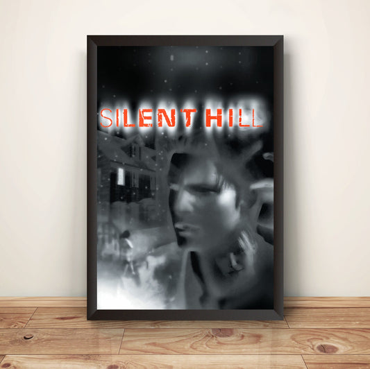 Silence Hill Cover Premium Poster (Vectorized Design)