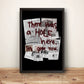 There Was a Hole Here Its Gone Now Premium Poster (Vectorized Design)