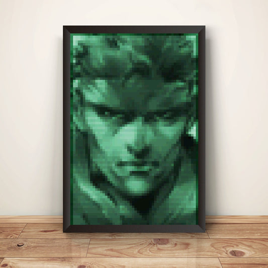 MGS Snake Codec Premium Poster.