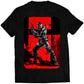MGS Snake Red Stealth Premium Unisex T-shirt (Vectorized Design)