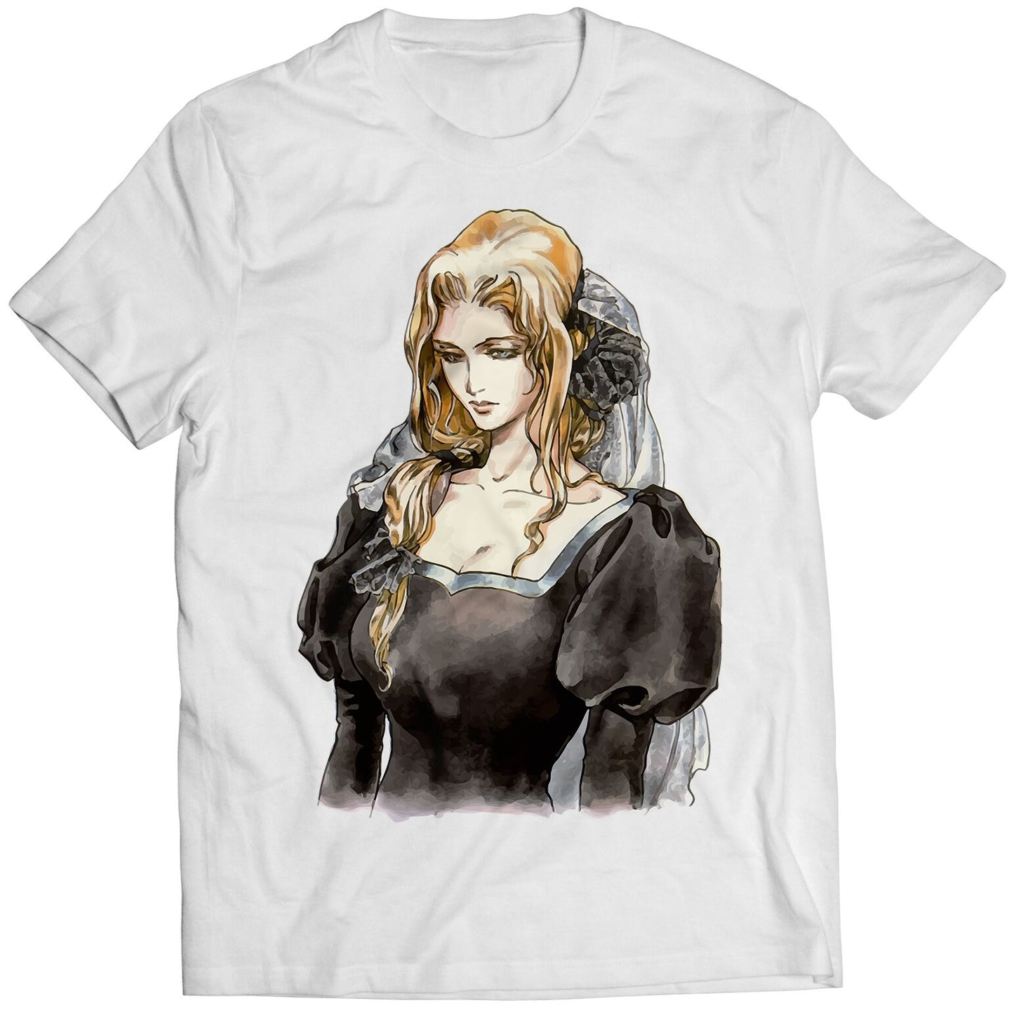 Lisa Castle Vania Symphony Of The Night Premium Unisex T-shirt (Vectorized Design)