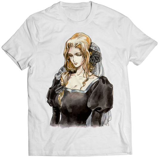 Lisa Castle Vania Symphony Of The Night Premium Unisex T-shirt (Vectorized Design)
