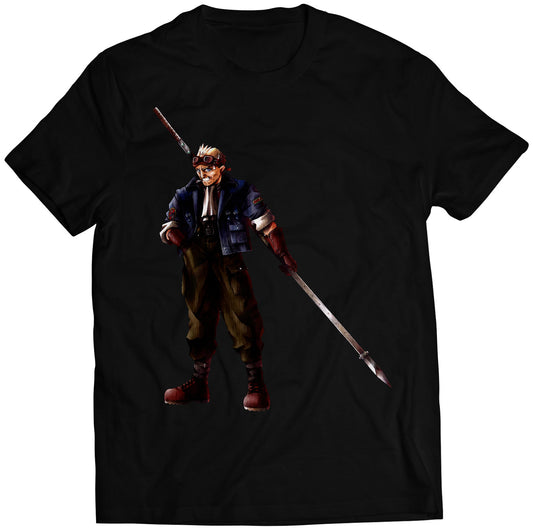 Cid Highwind FF7 VII Premium Unisex T-shirt (Vectorized Design)