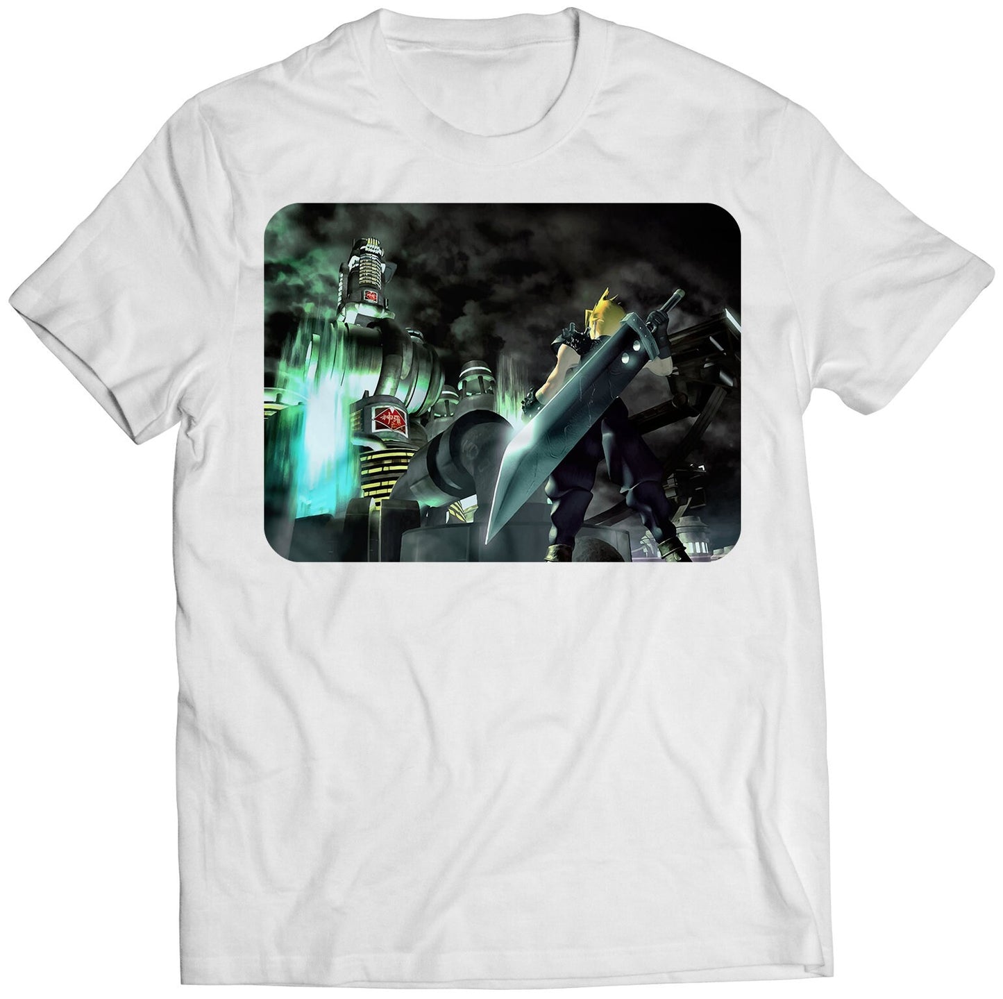 Cloud CG Cover FF VII Premium Unisex T-shirt (Vectorized Design)