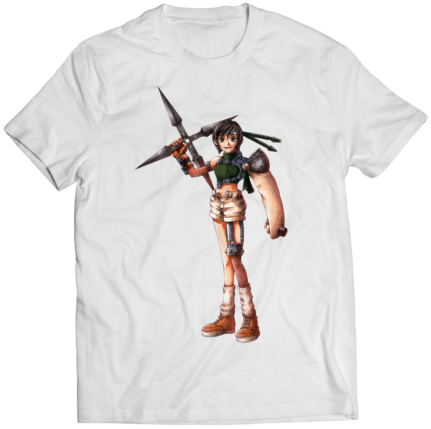 Yuffie Kisaragi FF7 VII Premium Unisex T-shirt (Vectorized Design)