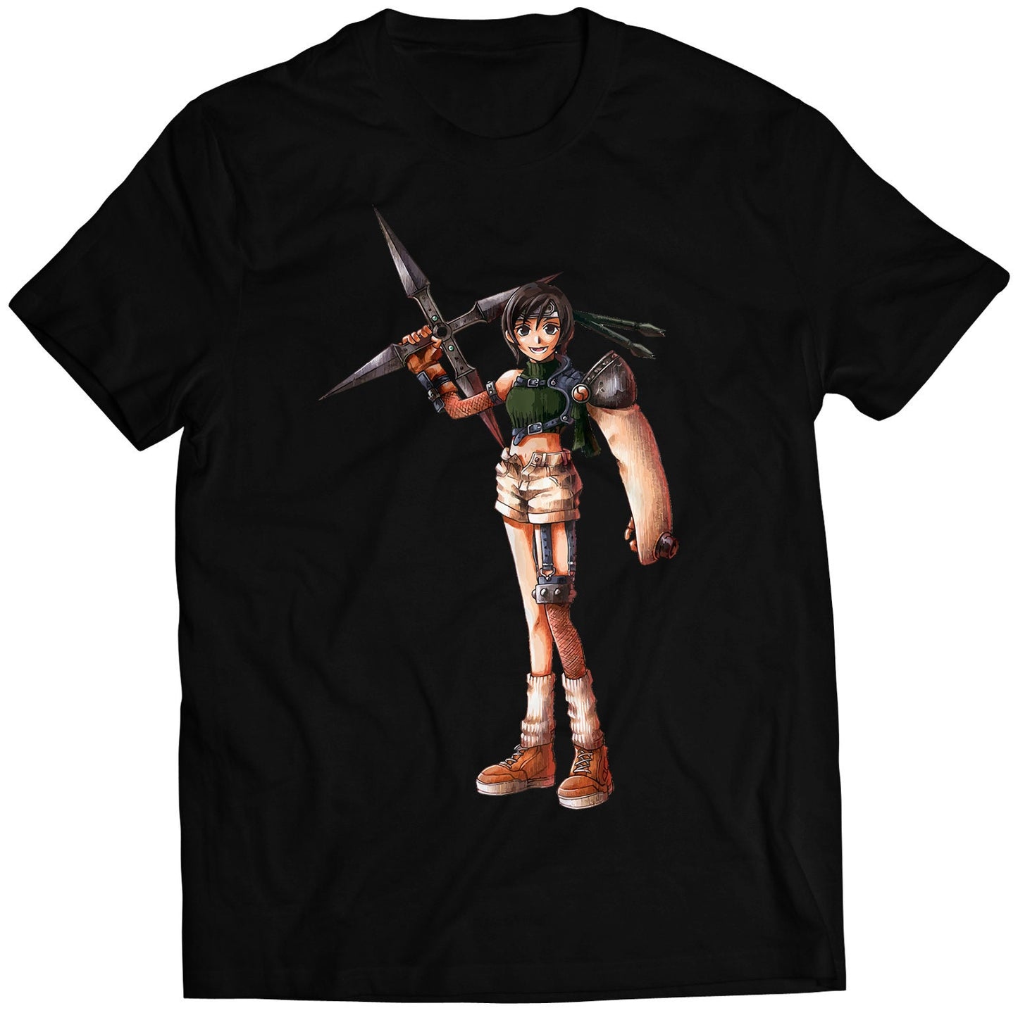 Yuffie Kisaragi FF7 VII Premium Unisex T-shirt (Vectorized Design)