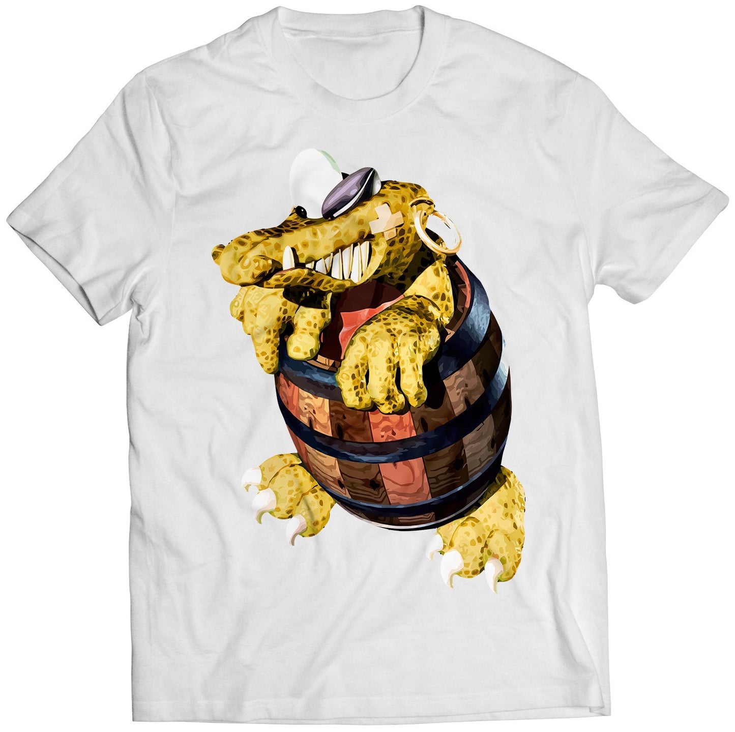 Yellow Flobber DKC2 Premium Unisex T-shirt (Vectorized Design)