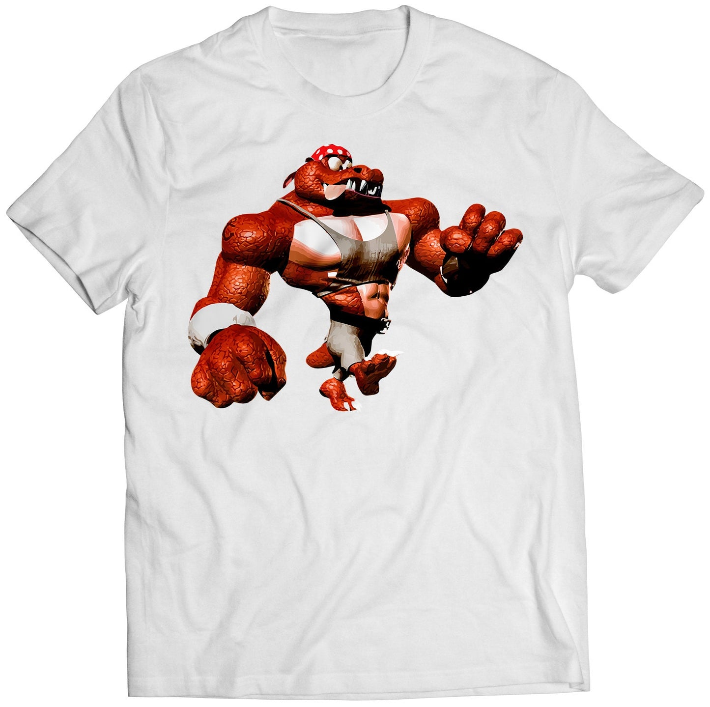 Red Kruncha DKC2 Premium Unisex T-shirt (Vectorized Design)