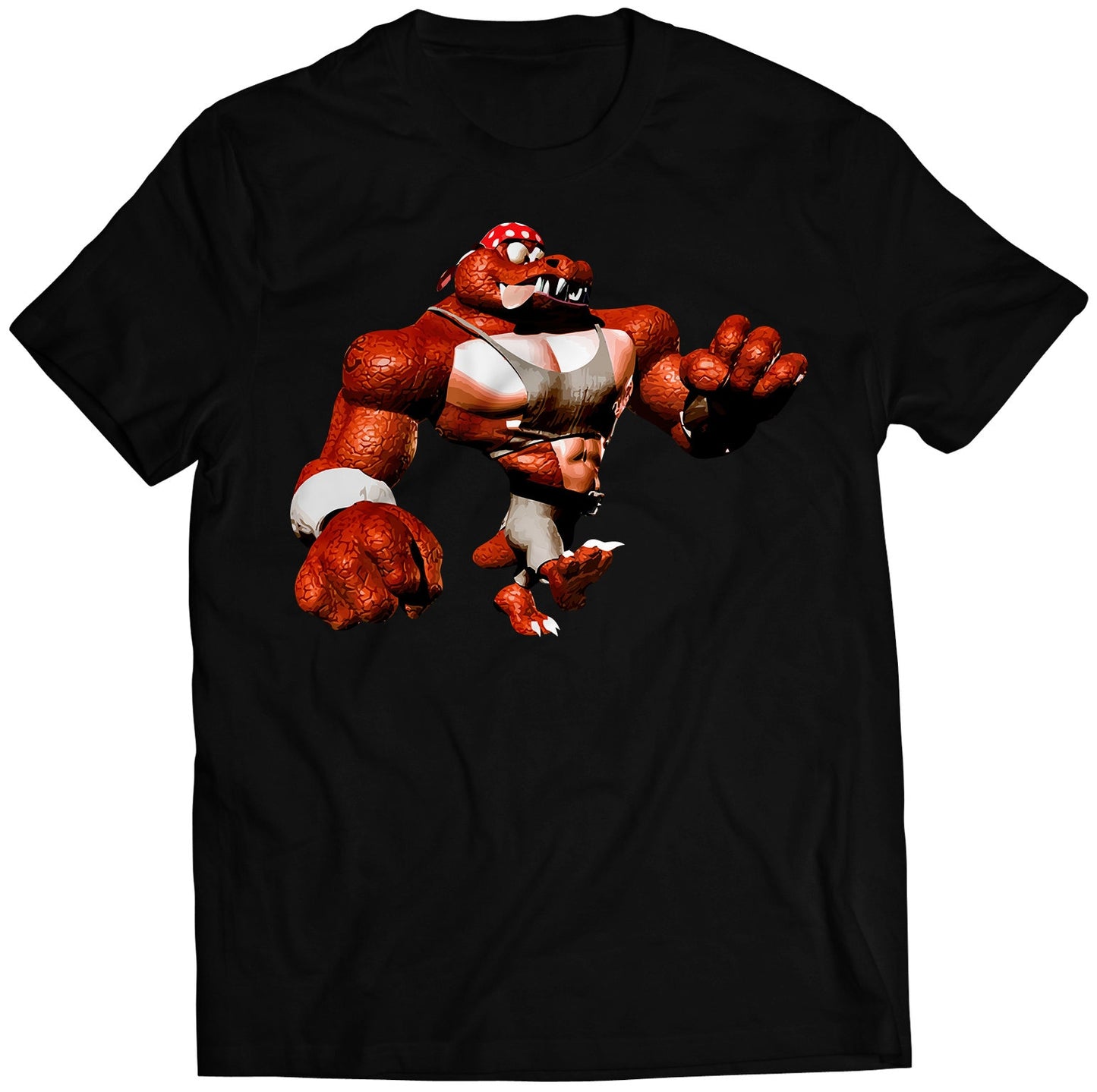 Red Kruncha DKC2 Premium Unisex T-shirt (Vectorized Design)