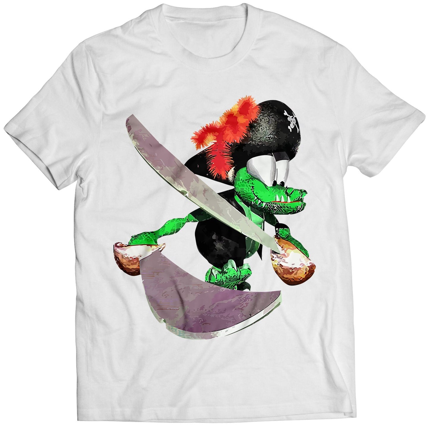 Green Kutlass DKC2 Premium Unisex T-shirt (Vectorized Design)