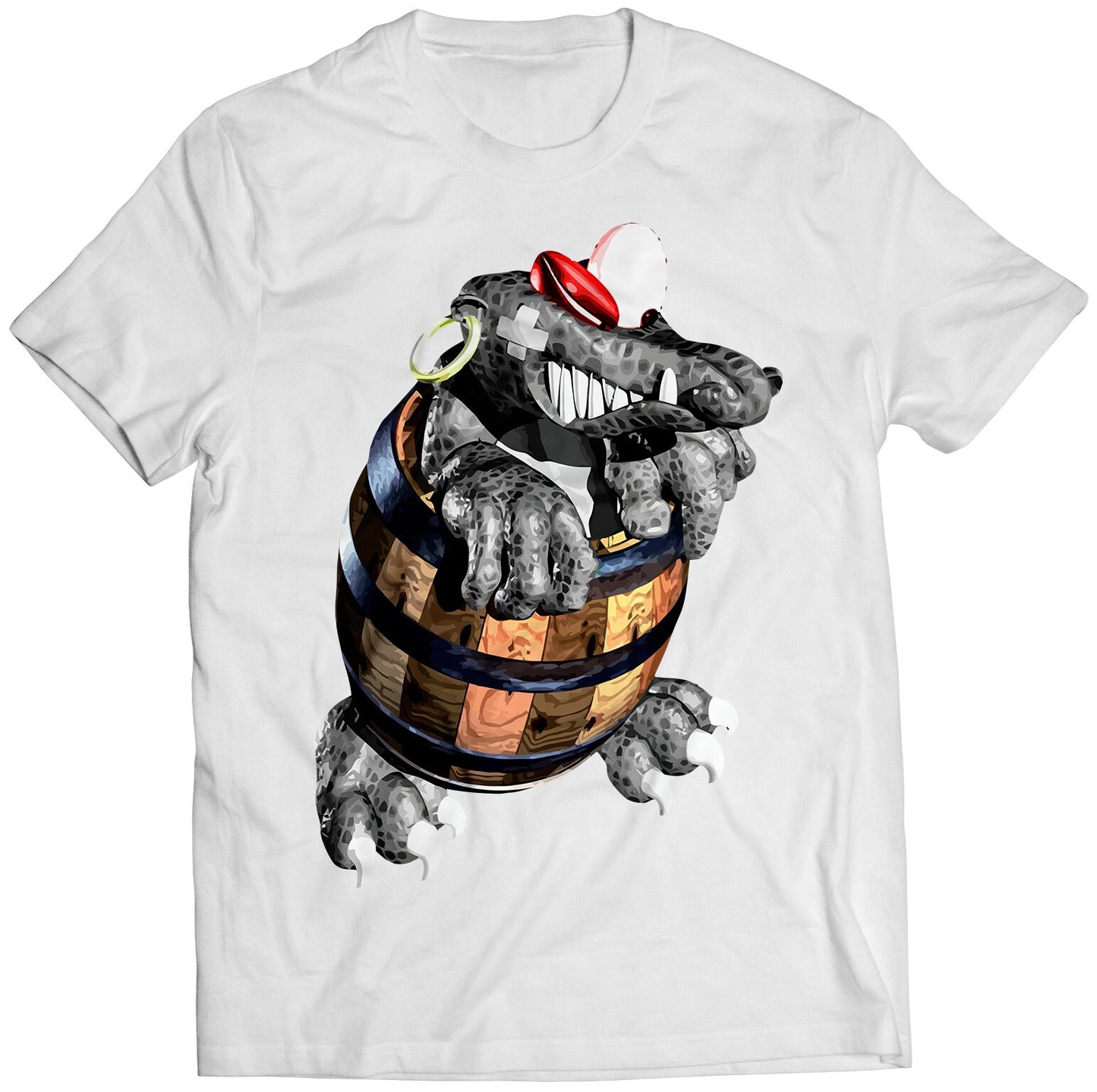 Gray Klobber DKC2 Premium Unisex T-shirt (Vectorized Design)