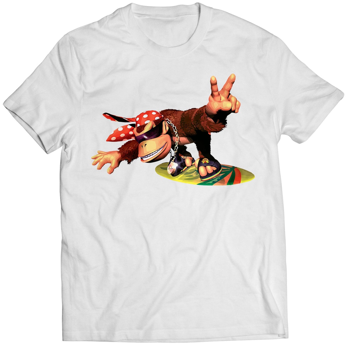 Funky DKC2 Premium Unisex T-shirt (Vectorized Design)