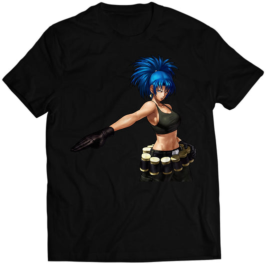 Leona The KOF XIII Premium Unisex T-shirt (Vectorized Design)