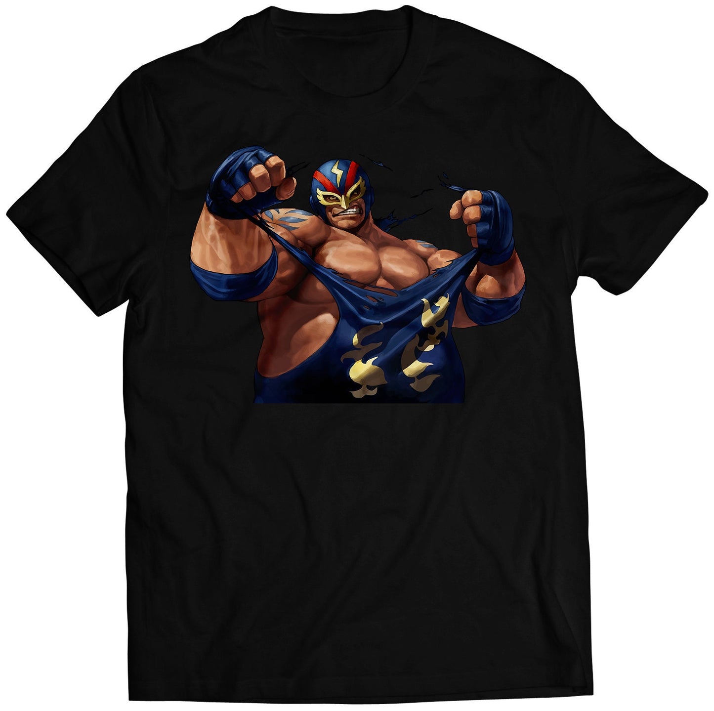 Raiden The KOF XIII Premium Unisex T-shirt (Vectorized Design)