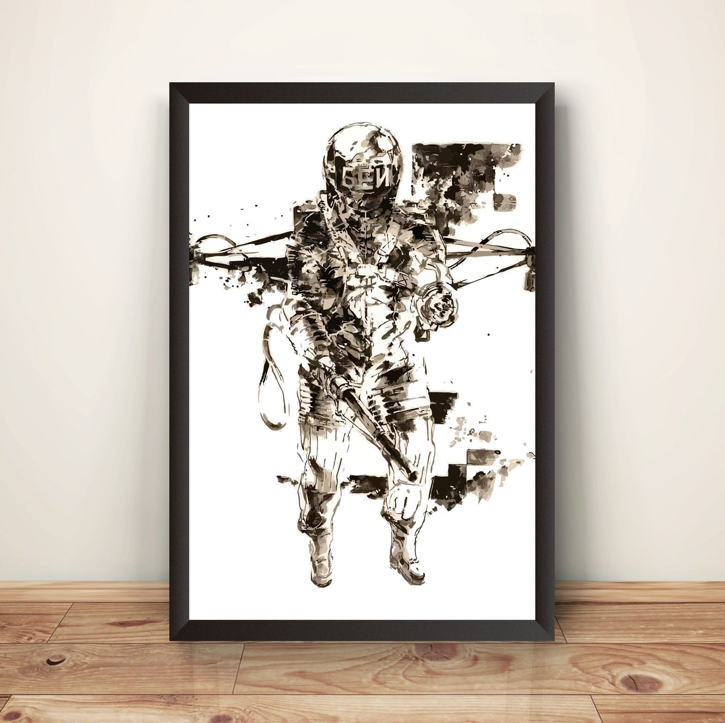 The Fury MGS MGS3 Snake Eater Premium Poster (Vectorized Design)