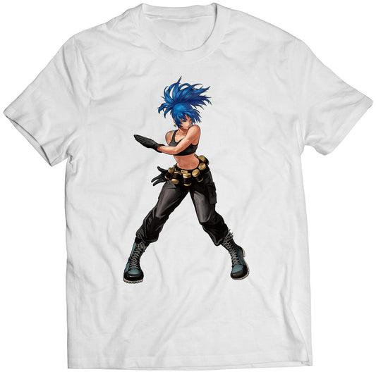 Leona KOF12 XII KOFXII Premium Unisex T-shirt (Vectorized Design)