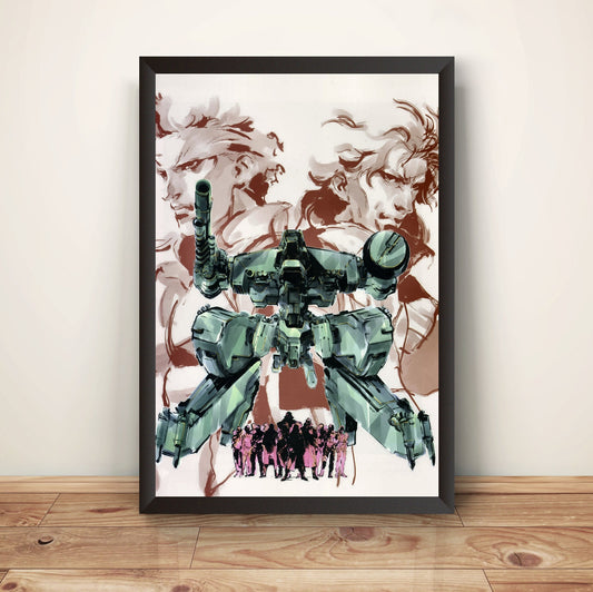 MGS Snake Brothers Premium Poster.