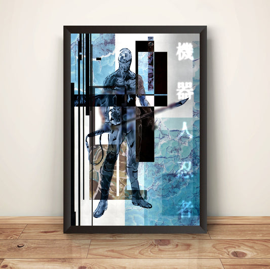 Cyborg Ninja Grayfox V2 MGS Premium Poster.