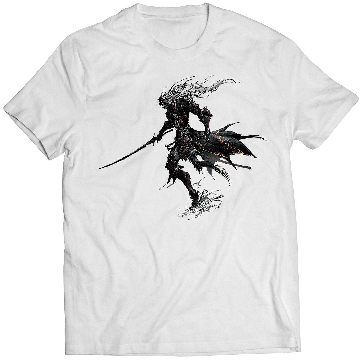 Alucard Castle Vania Lords of Shadow Mirror of Fate Premium Unisex T-shirt (Vectorized Design)