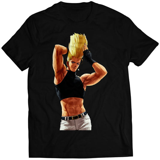 Benimaru Win Portrait KOF12 KOFXII Premium Unisex T-shirt (Vectorized Design)