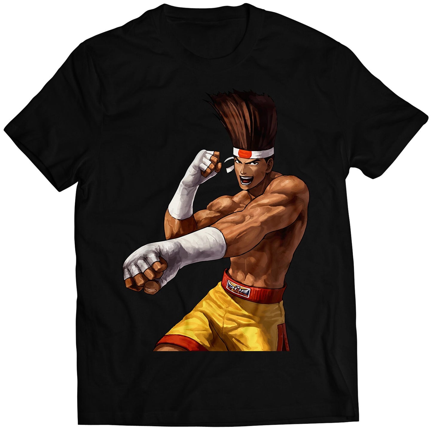 Joe Win Portrait KOF12 KOFXII Premium Unisex T-shirt (Vectorized Design)