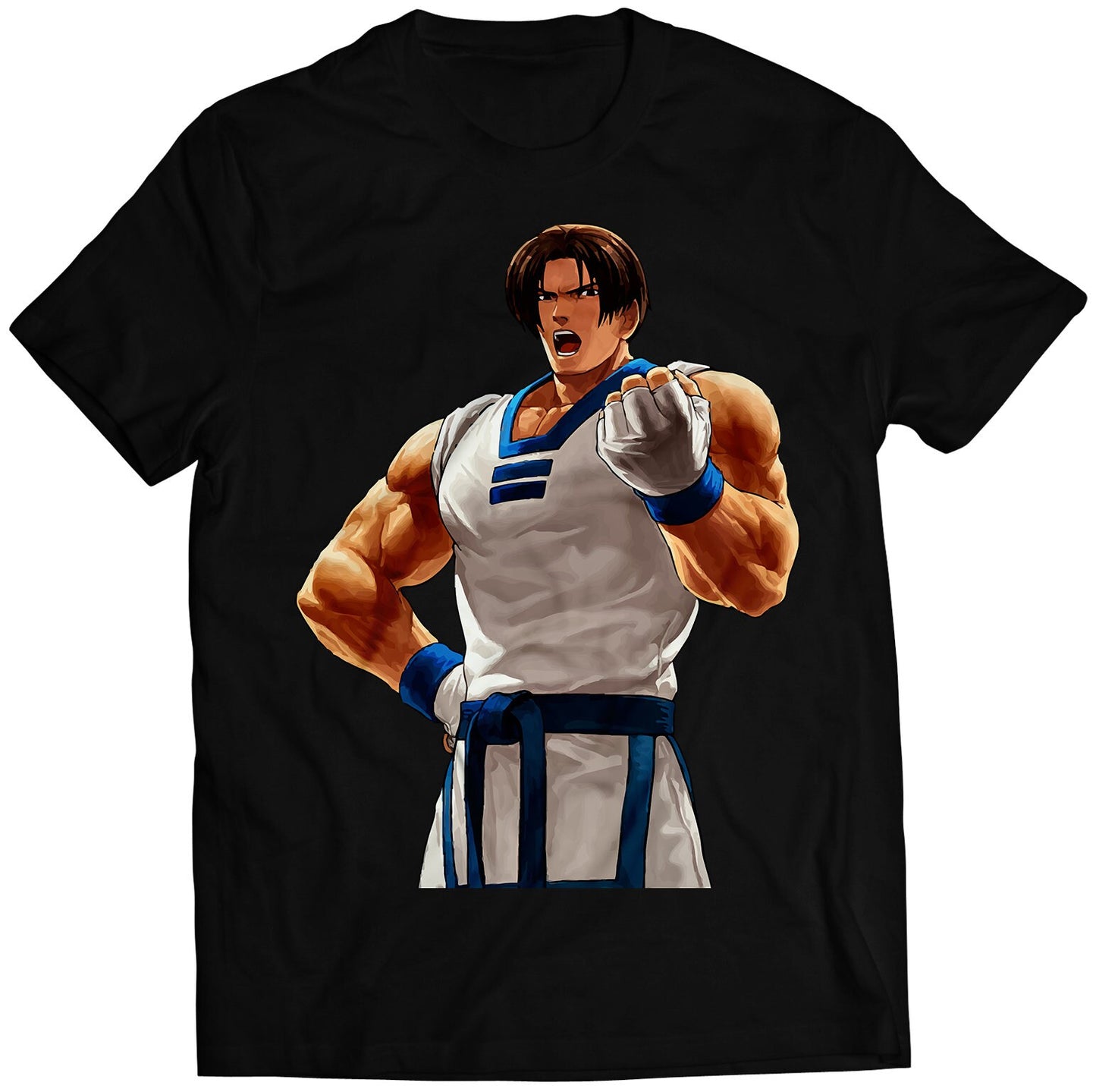 Kim-kaphwan Win Portrait KOF12 KOFXII Premium Unisex T-shirt (Vectorized Design)