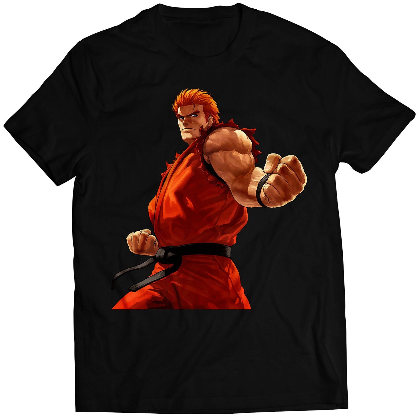 Ryo-sakazaki Win Portrait KOF12 KOFXII Premium Unisex T-shirt (Vectorized Design)