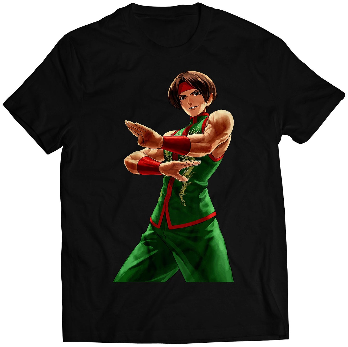 Sie-kensou Win Portrait KOF12 KOFXII Premium Unisex T-shirt (Vectorized Design)