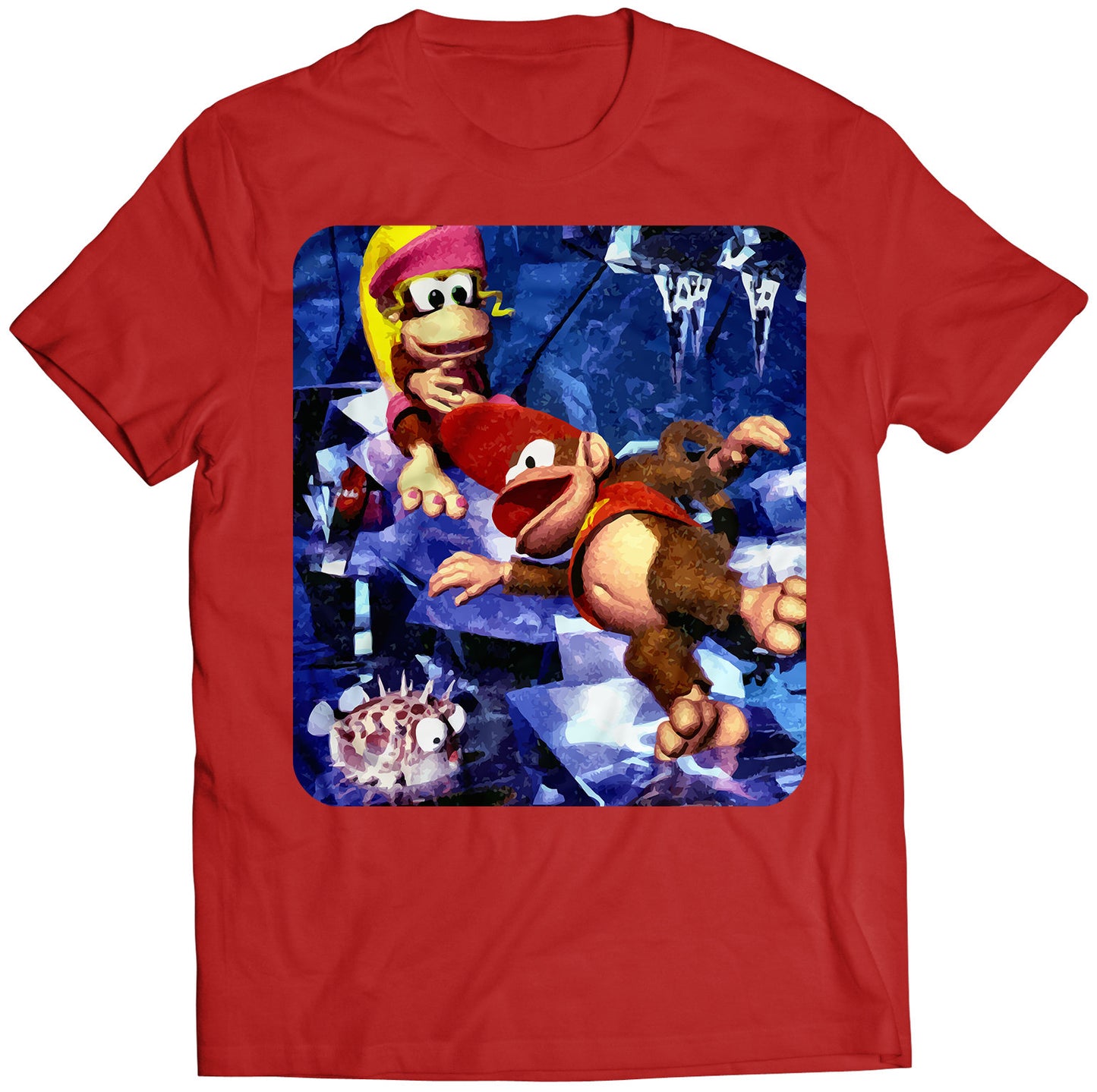 DKC2 Promo Cover V8 Premium Unisex T-shirt (Vectorized Design)
