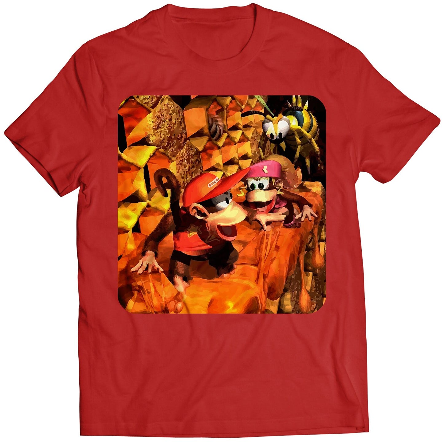 DKC2 Promo Cover V10 Premium Unisex T-shirt (Vectorized Design)